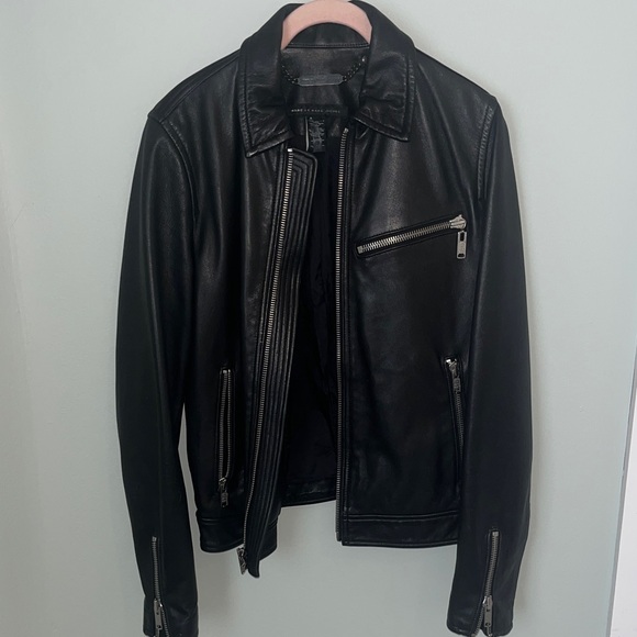 Marc By Marc Jacobs Black Leather Jacket
